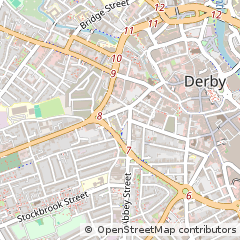 Map of Derby