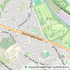 Map of Armley, Leeds