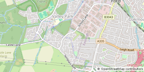 Map of Eastleigh