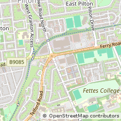 Map of Edinburgh, Midlothian