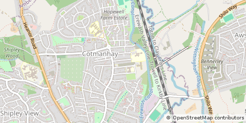 Map of Ilkeston