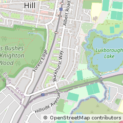 Map of Buckhurst Hill, Essex