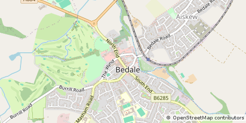 Map of Bedale