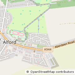 Map of Alford, Aberdeenshire