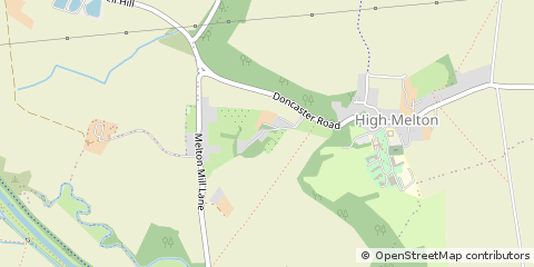 Map of Doncaster, South Yorkshire
