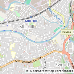Map of Blackburn, Lancashire