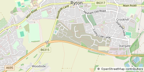 Map of Ryton