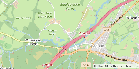 Map of Hampshire