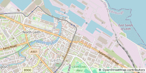 Map of Edinburgh