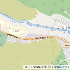 Map of Ferndale, Rhondda Cynon Taff
