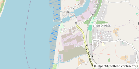 Map of Berkeley, Gloucestershire