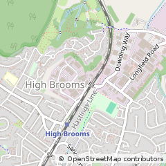 Map of Tunbridge Wells