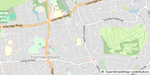 Map of Harrow