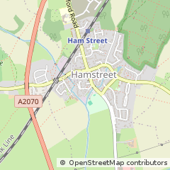 Map of Ashford, Kent