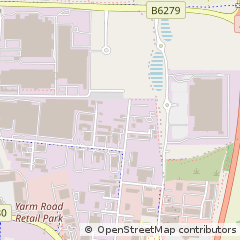 Map of Darlington, Co Durham