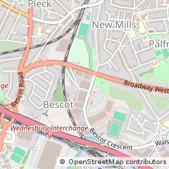 Map of Walsall