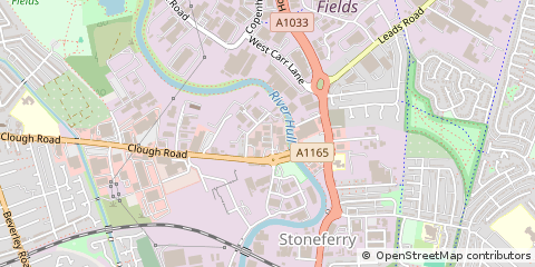 Map of Hull
