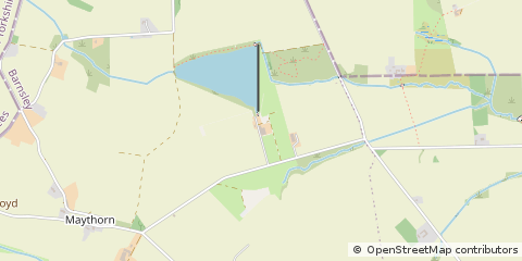 Map of Sheffield, South Yorkshire