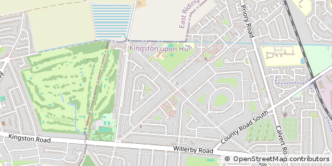 Map of Hull