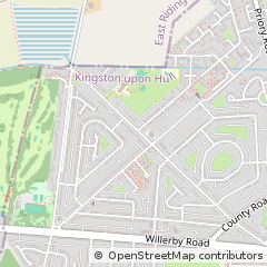 Map of Hull