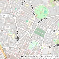 Map of Peterborough