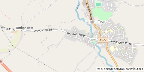 Map of Staffordshire