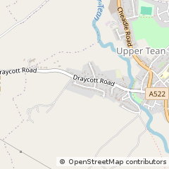 Map of Staffordshire