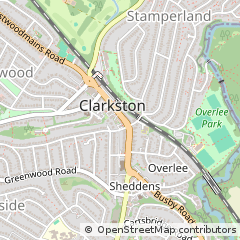 Map of Glasgow