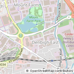 Map of Milton Keynes