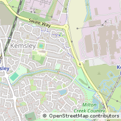 Map of Sittingbourne, Kent