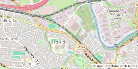 Map of Glasgow