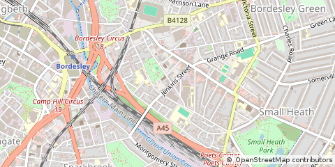 Map of Birmingham