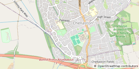 Map of Derby, Derbyshire