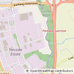 Map of Stockton-on-Tees