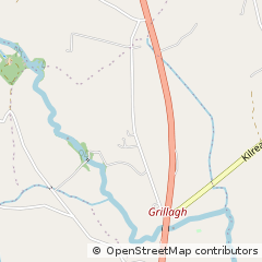 Map of Maghera, County Derry