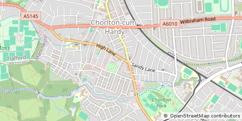 Map of Manchester