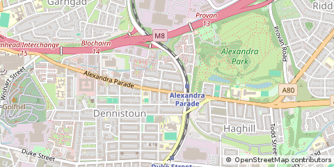 Map of Glasgow