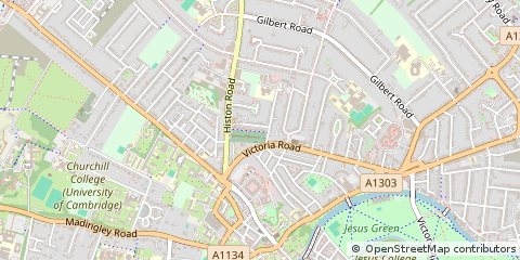 Map of Cambridge
