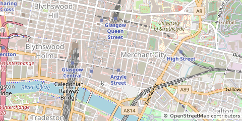 Map of Glasgow