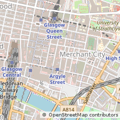 Map of Glasgow