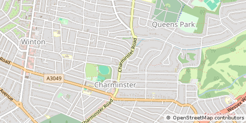 Map of Bournemouth