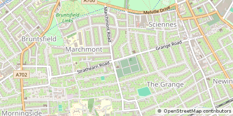 Map of Edinburgh