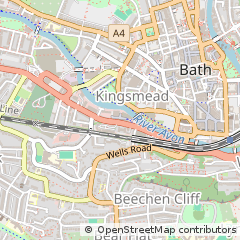 Map of Bath