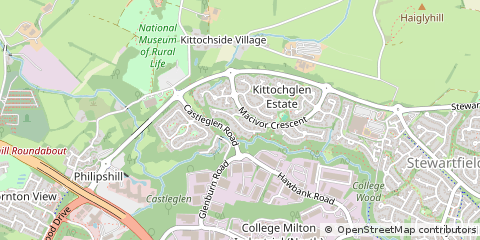 Map of Glasgow