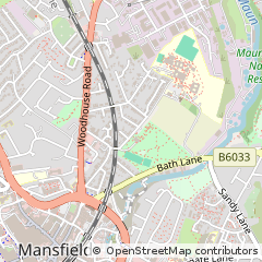 Map of Mansfield
