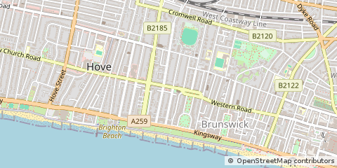 Map of Hove