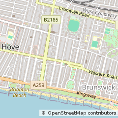 Map of Hove