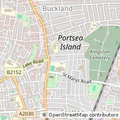 Map of Portsmouth, Hampshire