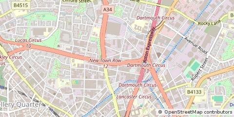 Map of Birmingham