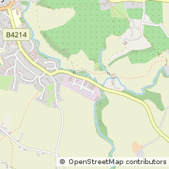 Map of Tenbury Wells, Worcestershire
